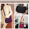 Bolso Crossbody para Mujer de Nailon Impermeable – Bolso de