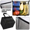 BDSHUNBF 2 Pcs Cool Bag, 15L Insulated Cooler Bag Box,