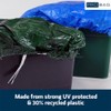 BOXHAT - BLUE or GREEN - (1-3 Pack) Recycling Box