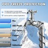 49.5FT(3FT~200FT) Heat Tape for Water Pipes, -40°F Deicing Heating Cable,