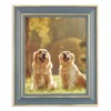 The Rusty Roof-Distressed Classic Slate Blue-Solid Wood Picture Frame-8x10