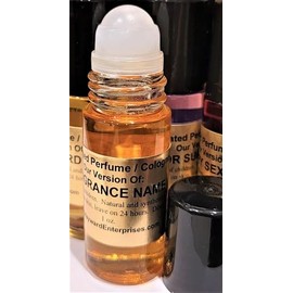 Hayward Enterprises Brand Cologne Oil Comparable to LUN..A ROS..SA BLACK for Men, Fragrance Rendition, Eau de Parfum, 1 oz. (30ml) Glass Roll on