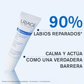 Uriage Bariéderm-Cica Labios Bálsamo Protector con Glicerina - Repara, protege y calma instantáneamente los labios muy secos, agrietados y dañados. Bá