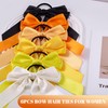 hisial 6Pcs Bow Hair Ties No Damage Ponytail Holders Hair