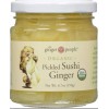 Ginger The Ginger People Organic Pickled Sushi Ginger, Vegan, 6.7 ounces (Pack of 2)