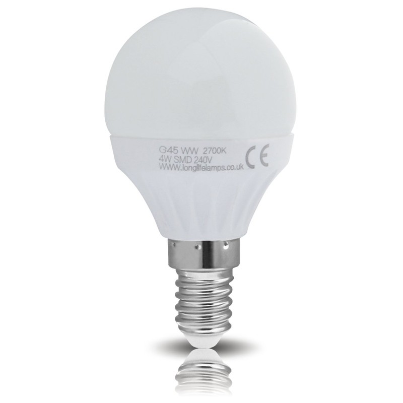 Long Life Lamp Company 4w LED Golf Ball Warm White