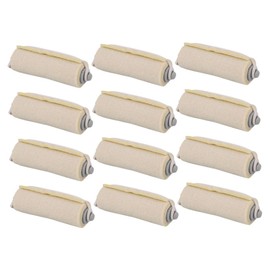 LALAFINA 12pcs High Temperature Resistant Hairdressing Perm Cotton Pads for Thermal Insulation Essential Hair Salon Accessories for Safe Dyeing and Perming Lightweight and Convenient Tools