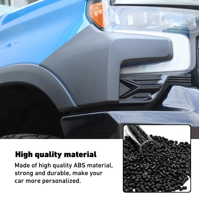 Linskip Side Bumper Headlight & Fender Outer Filler Guard Covers