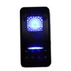 Amarine-made 12v 20 Amp Waterproof 2 Blue LED On-Off-On 2