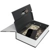 Lysmics Book Safe Box Lock, Hidden Safe, Book-like Design, Dial