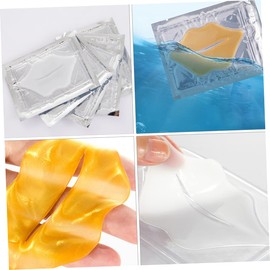 Outanaya 20pcs Moisturizing Lip Masks Collagen Lip Care Pads for Hydration and Nourishing Gentle and Portable Wrinkle and Lifting Formula