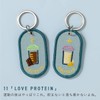 Iroha Publishing Key Ring 2/8b PAIR KEY RING "FAVORITE FOOD
