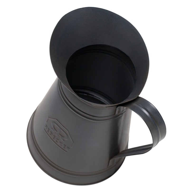 REDECKER Nylon Toilet Brush with Dark Coated Metal Holder, Oiled