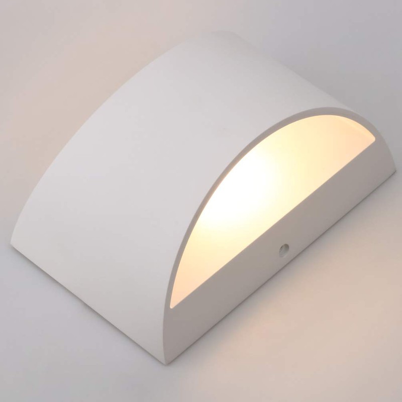 Aipsun Aluminum Modern Indoor LED Wall Sconce Hardwired Interior Wall