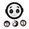 CAXUSD 2pcs Camera Lens Cap Cover Durable Protective Lens Shield