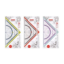 Herlitz Geometriedreieck 25 cm sort.