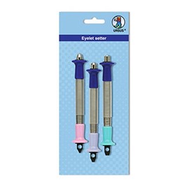 Ursus 19410000 Eyelet Setter Tool for Punch and Inserting Eyelets Pack of 3