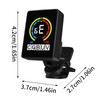 Guitar Tuner Pedal | Electronic precise clip on Tuner,Musical Instrument