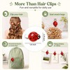 10 Pcs Fun Mini Ladybug Hair Clips, Funky Insect Bug