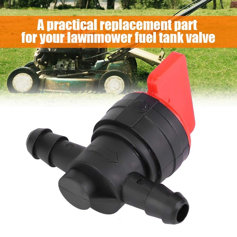 5pcs 1/4" Lawnmower Fuel Gas Shut Off Valve Cut-Off Switch