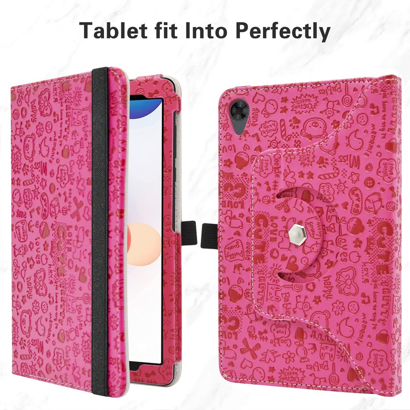 Bige for TCL Tab 8 SE 6048E Case,360 Degree Rotary