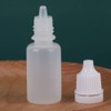 Othmro 0.2oz PE Lab Eye Plastic Dropper Bottles 15pcs, 5ml