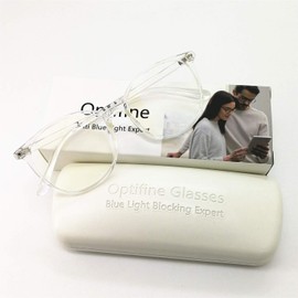 Reading Glasses Anti Blue Light Blocking Reader Oversized Frame for Women Men for Mid Big Face Anti Eyestains Crystal +3.00