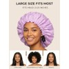 Aquior Ajustable Elástico Gorro Ducha Presenta Tamaño Cabeza Una Fina