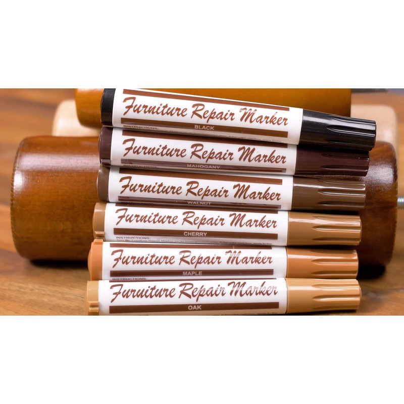 Genius ideas R 018905 Furniture Repair Marker 6-Part Set