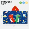 OLAOLA Kids Hooded Bath Towels, Soft Absorbent Beach Towel Swimming