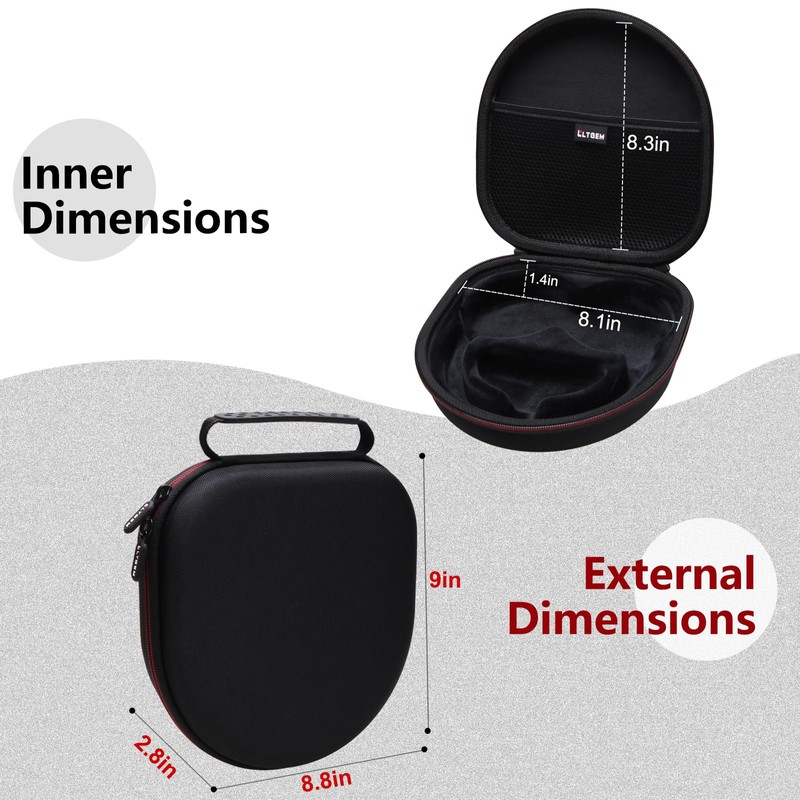 LTGEM Case Compatible with SteelSeries Arctis Nova 7X / 7
