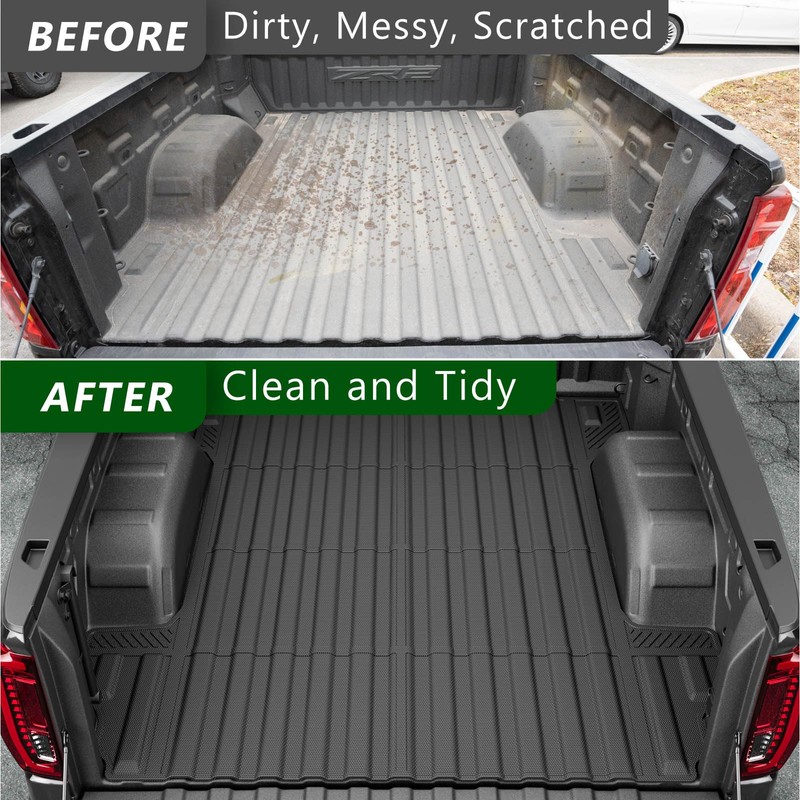 xipoqix Bed Mat Compatible with 2019-2024 Chevy Silverado GMC Sierra