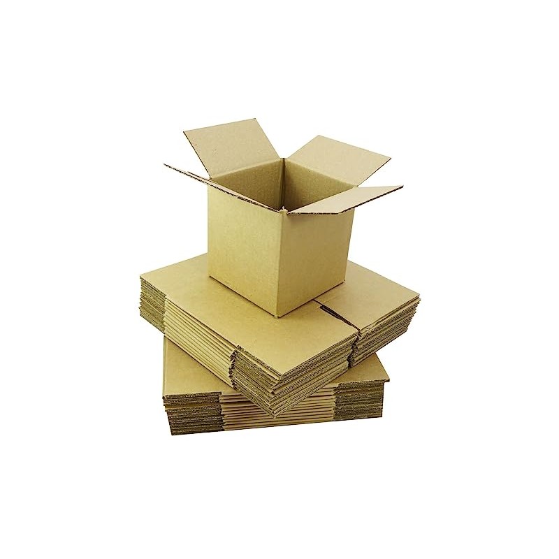 10 x Strong Cube Cardboard Boxes for Gifts and Retail