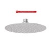 MEER Faucets by CNX Regadera Redonda de Lluvia (Acero Inoxidable)