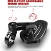 MZS Arrow Bar End Mirrors, 7/8 Motorcycle Rear View mirror
