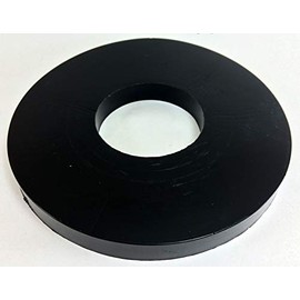 Isolate It: Sorbothane Large Vibration Isolation Washer 5" OD x 2" ID x 0.5" Thick 50 Duro - 4 Pack