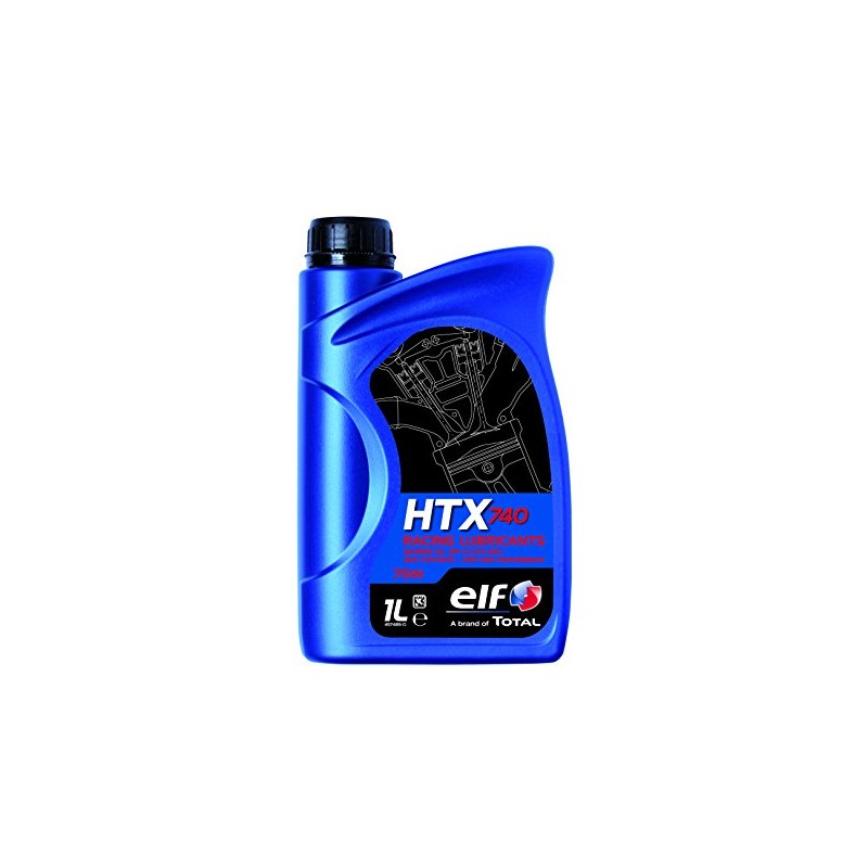 ELF HTX 740 75W Motorcycle Racing Dry Clutch Gear Oil