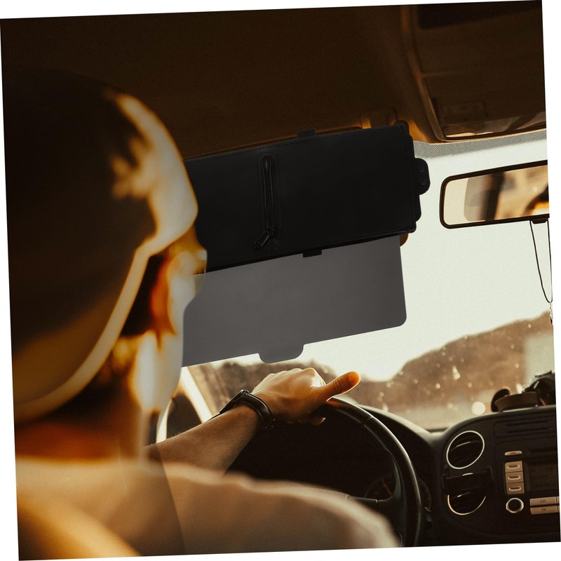Alipis Adjustable Visor Extender for Cars Sun Blocker Accessory Fit