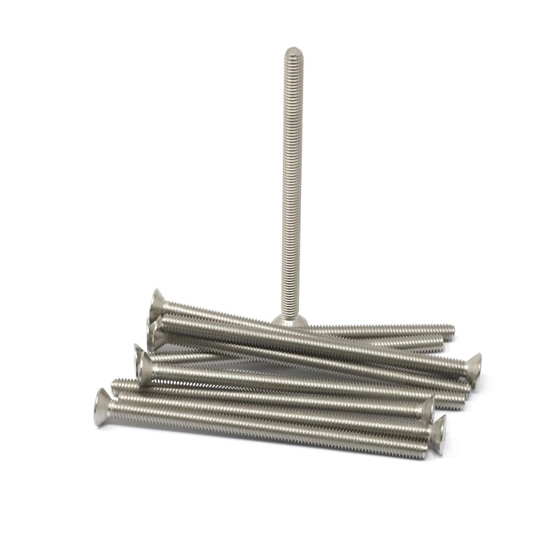 iexcell 10 Pcs M6 x 100mm Thread Pitch 1 mm