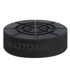 Rubber Bottle Jack Pad Protector Support Point Adapter Car Jacking Tool Pinch Weld Side Lifting Disk 29mm 1 1/8“ Hole 2/5-8t Hydraulic Jacks