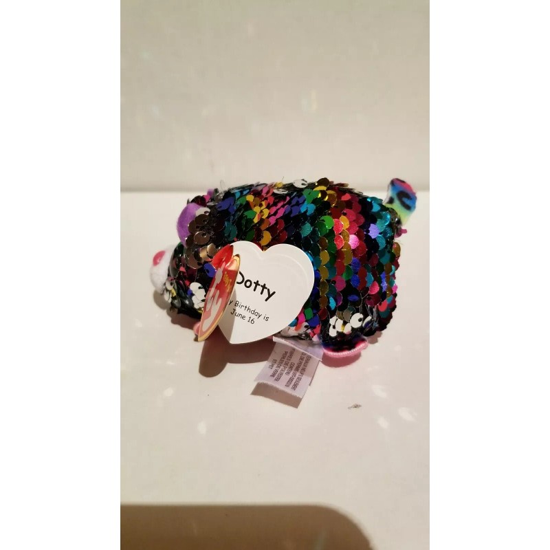 Ty New! 2019 TY Teeny Tys DOTTY the Leopard 4"