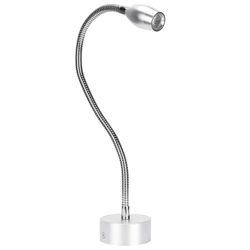 LED Desk Lamp, Daylight Working Light, Hardwired Spotlight with Flexible