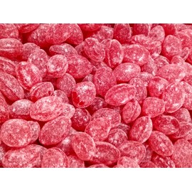 Raspberry Bulk Sanded Candy Drops - 2 lbs of Fresh Delicious Sugar Dusted Candy