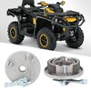 Drum Brake Pad Rotor for Front Rear Wheel Brake Aluminum