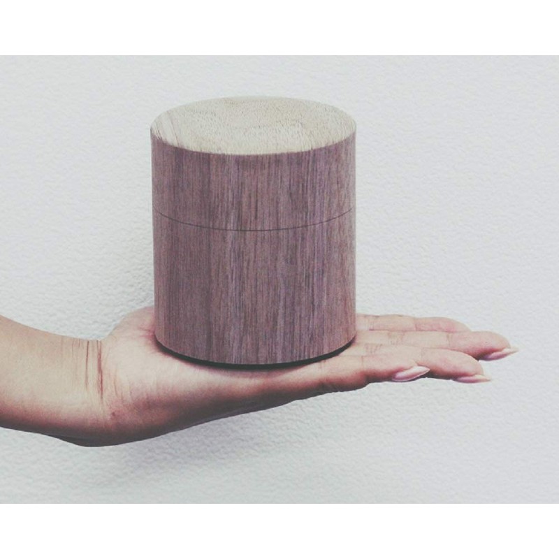 江東 Hall Takahashi Productions 茶筒 Tree Nuku Forest Tin (Walnut)