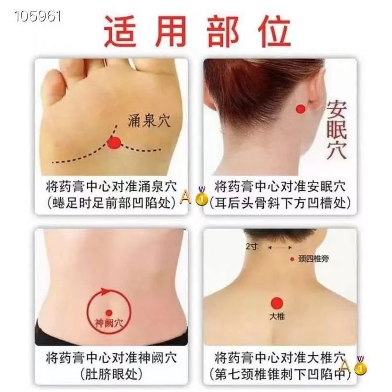 Tong Ren Tang Sleeping Aid Patch //5p