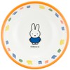 miffy M-3095AAG-R Space Joy Children's Bowl, White, Approx. Diameter 3.7