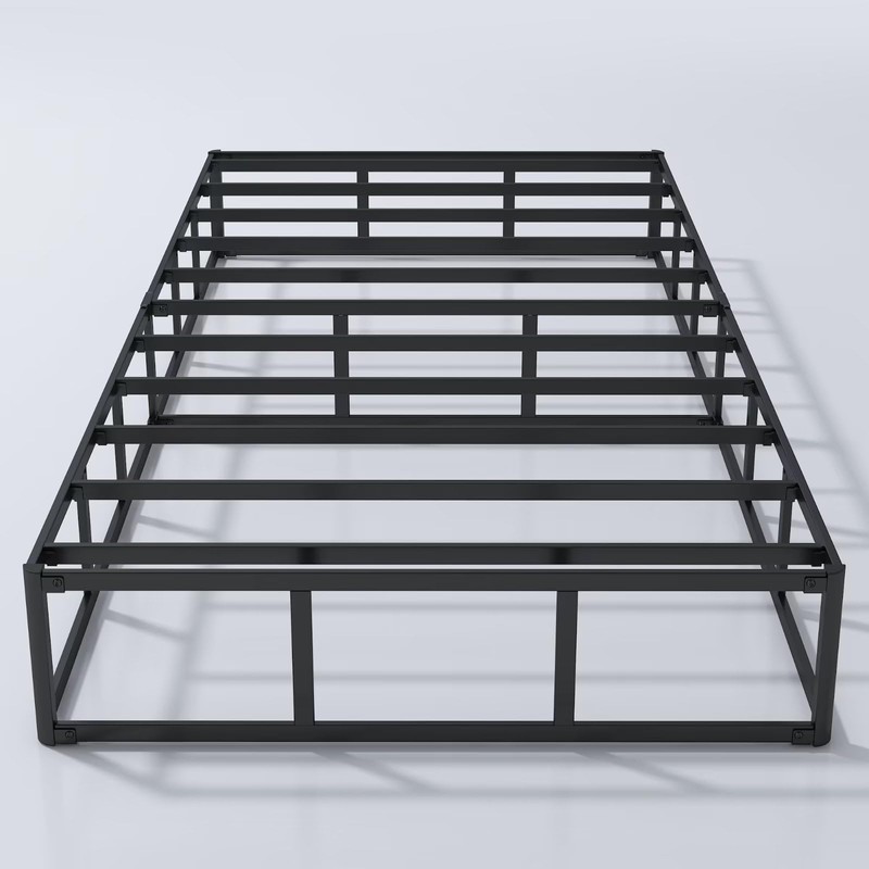 ALDRICH Box Springs Twin 9 Inch, Heavy Duty Metal Frame