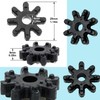8 Pcs Flexible Steering Couple 56315-2K000FFF Compatible with Hyundai Sonata