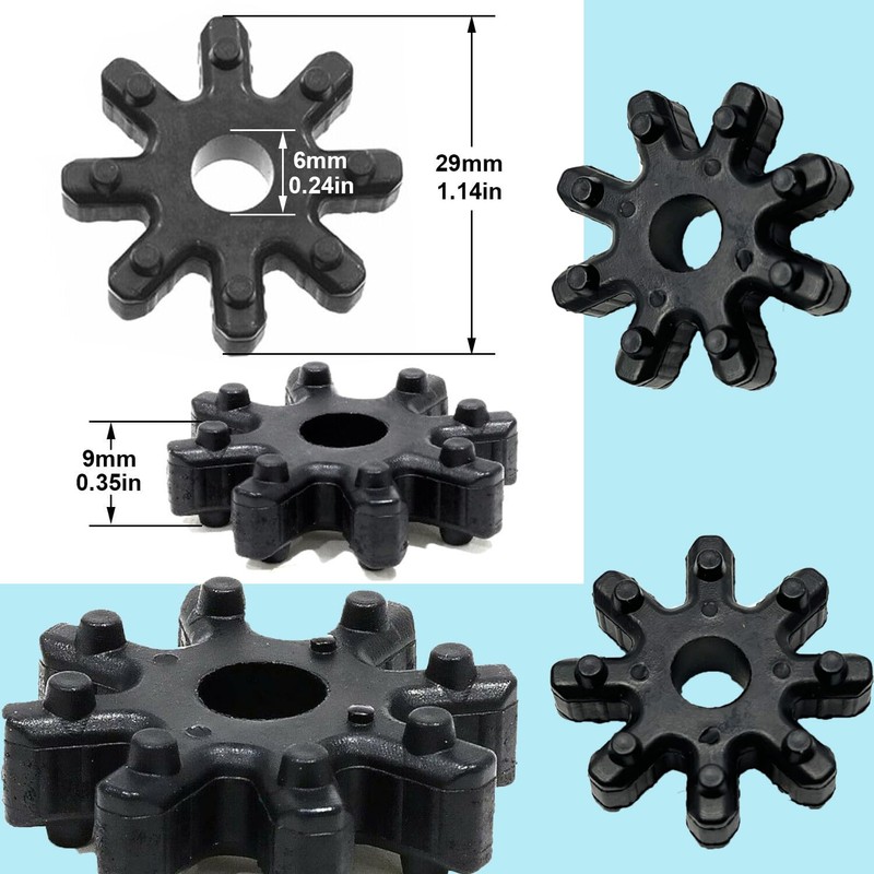 8 Pcs Flexible Steering Couple 56315-2K000FFF Compatible with Hyundai Sonata